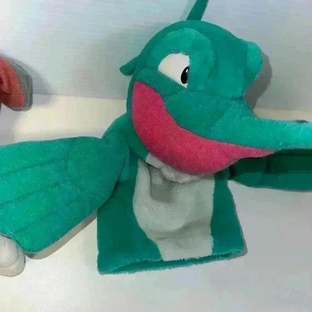 Vintage 90s Arco Disney Mattel Pocahontas Plush Hand Puppet Lot Meeko Flit Percy